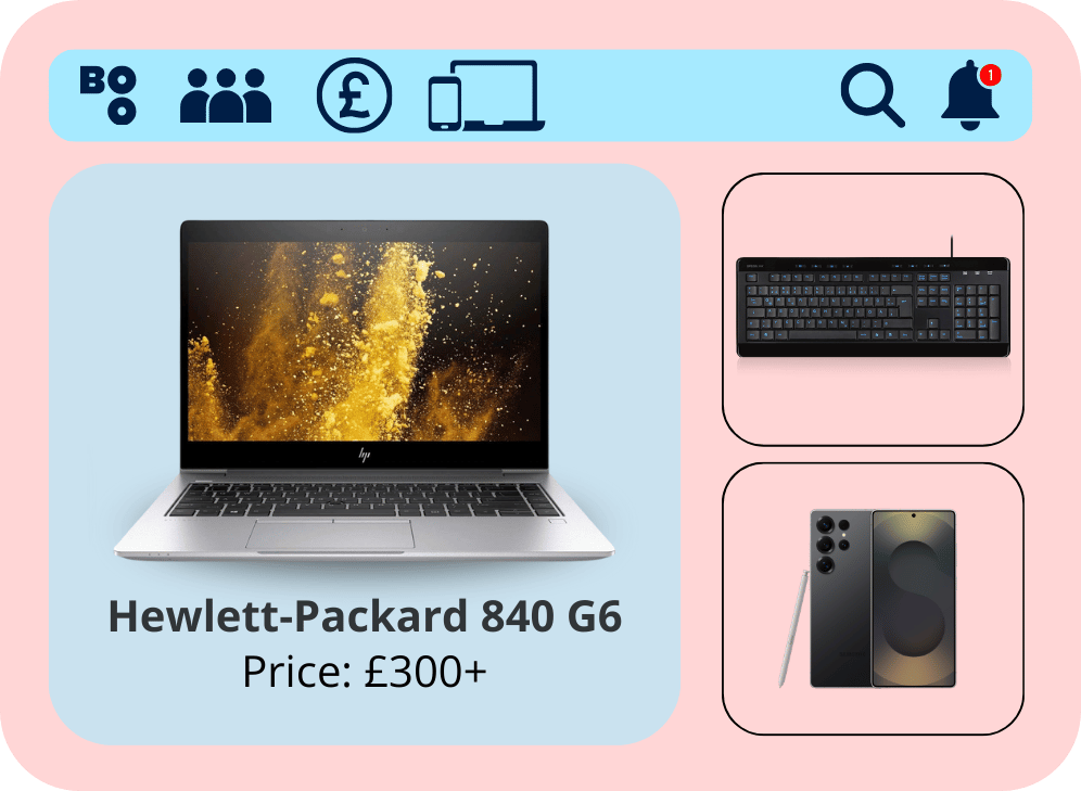 Website Laptop Display